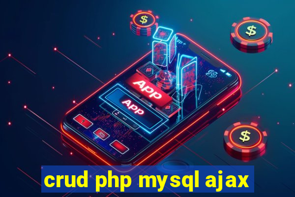 crud php mysql ajax